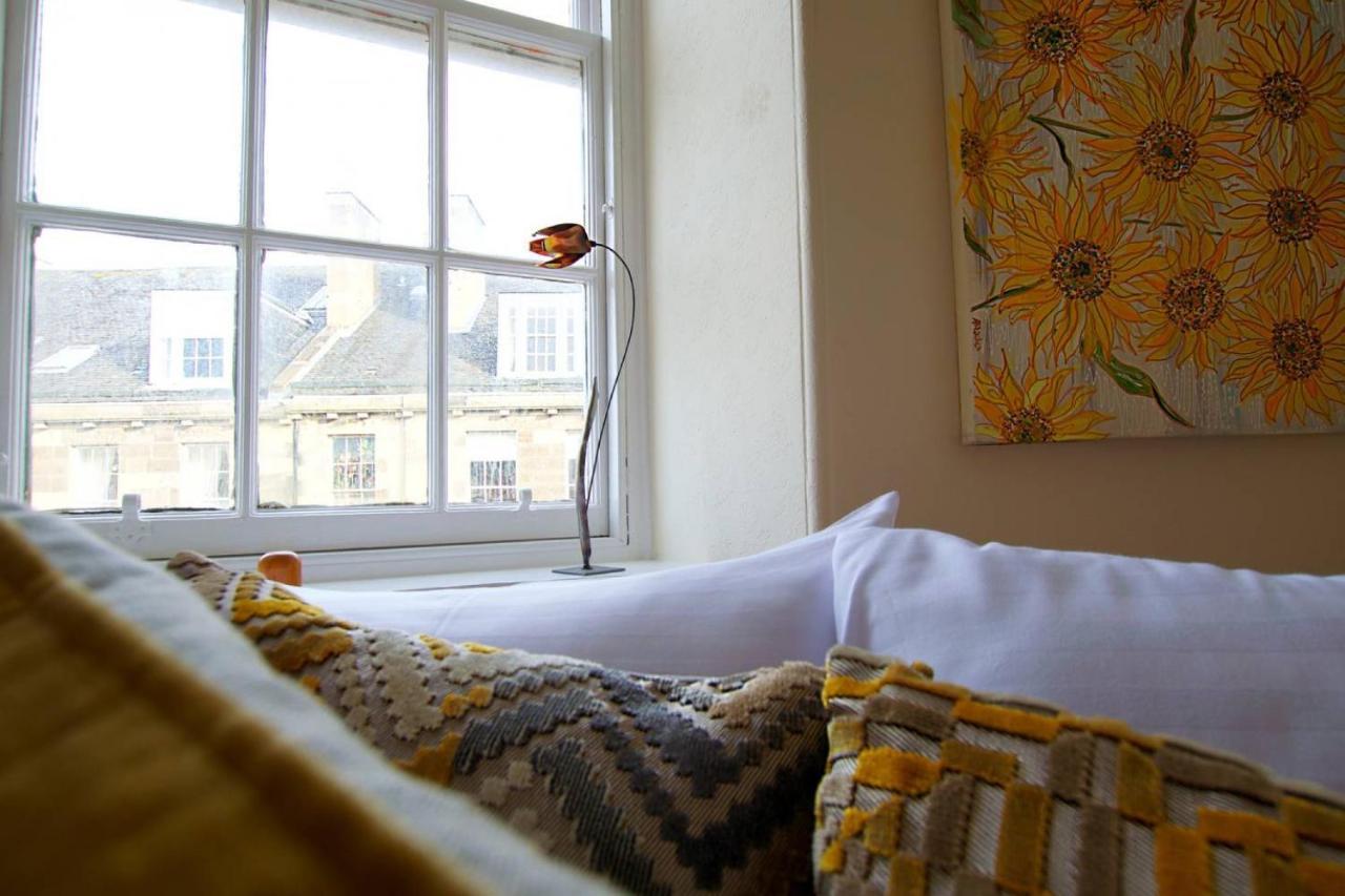 Joivy Bright Flat With Workspace In New Town EDI Eksteriør billede